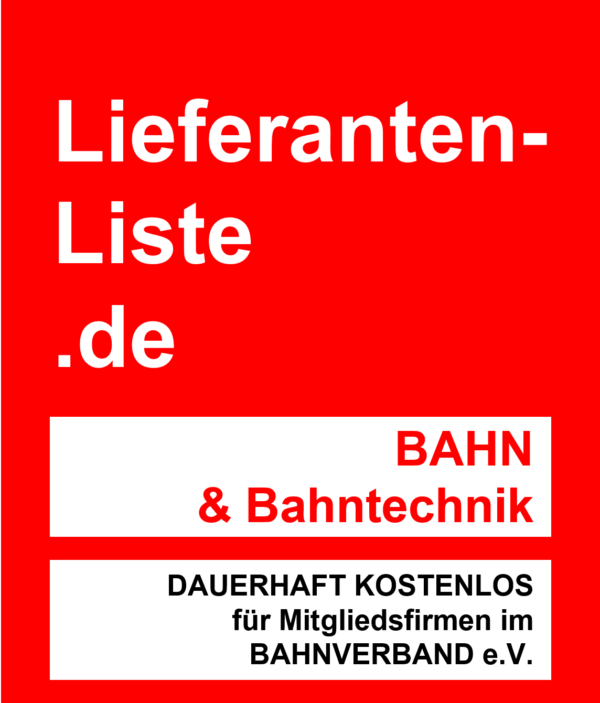 Lieferanten-Liste-Bahn -> Firmenprofileintrag von Firmenmitgliedern im Bahnverband e.V.