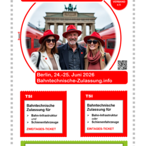TSI & ETCS 2026 - Standardticket (Zweitagesticket)