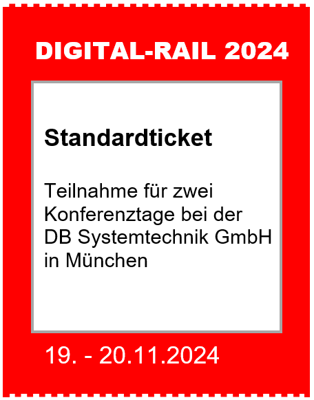 DIGITAL-RAIL 2024 - Standardticket